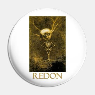 Spirit of the Forest by Odilon Redon Pin