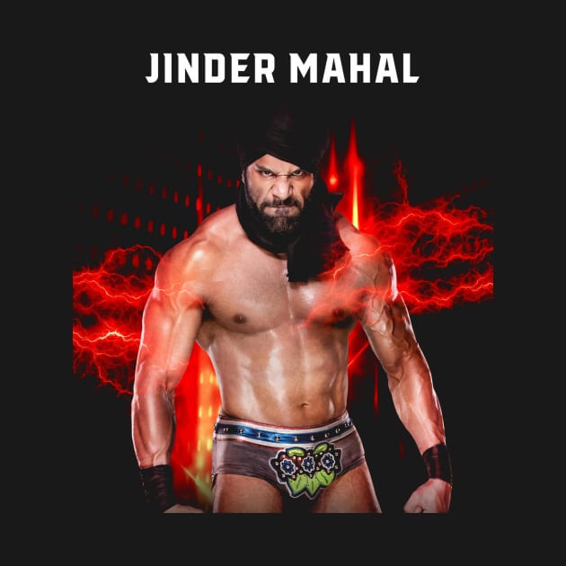 Jinder Mahal by Crystal and Diamond