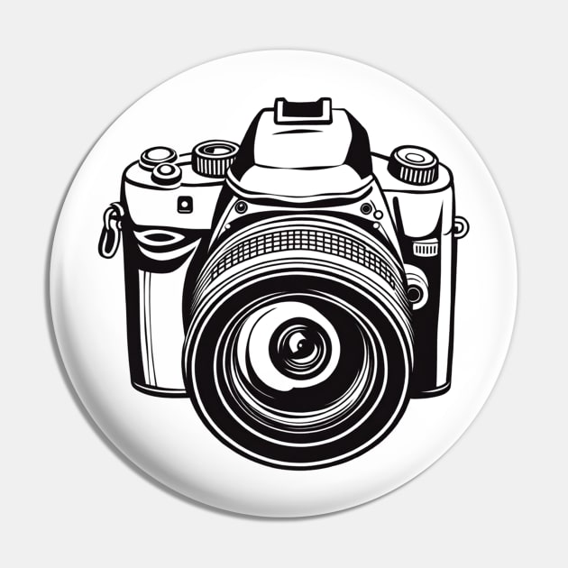 Photographer camera vintage design Pin by Edgi