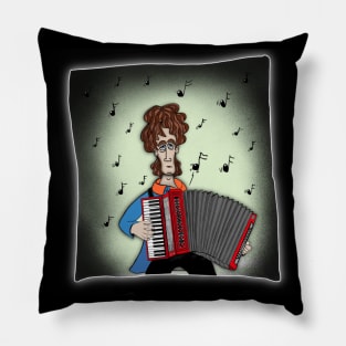 Wrong note... Accordion. Pillow