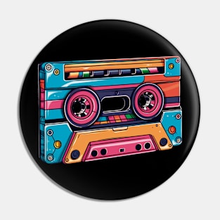 Cassette Tape 90's Pin