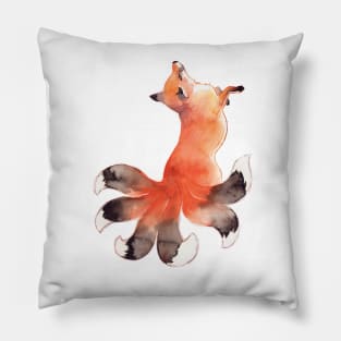 Ink Kitsune Pillow