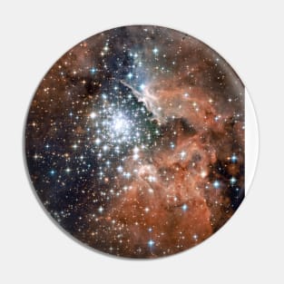 Colorful Universe Nebula Galaxy And Stars Pin