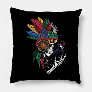 Leyenda Maya del Colibri Pillow