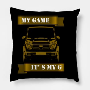 G wagon off road my game it's my g Pillow