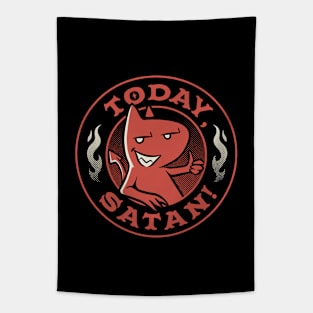 Today Satan by Tobe Fonseca Tapestry