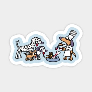 Chef Dog Magnet