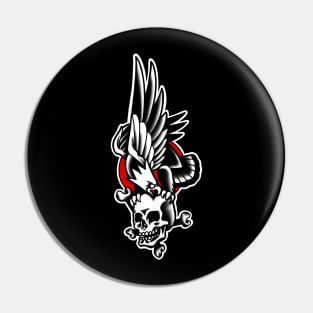 Eagle skull Pin