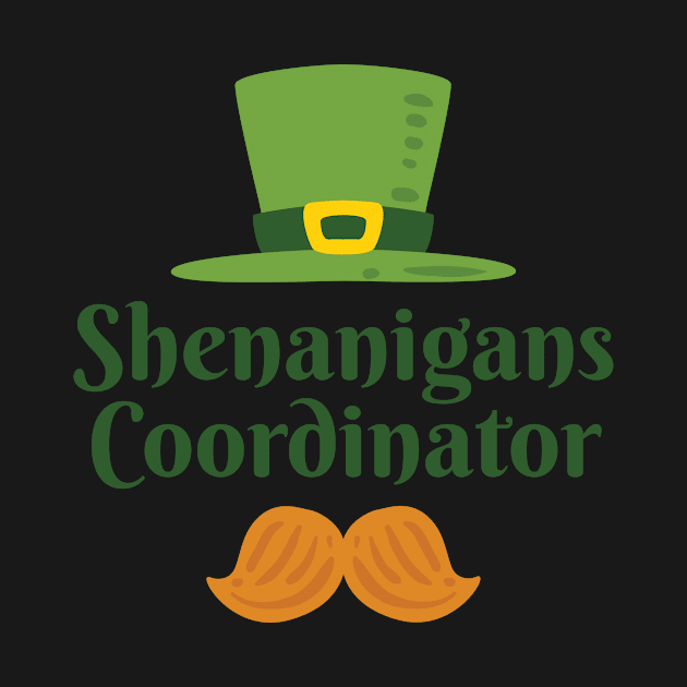 Shenanigans Coordinator St Patricks Day Teacher by Rengaw Designs