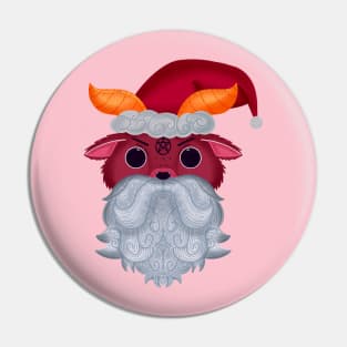 Krampus Christmas Pin