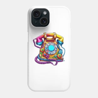 Retro 90s Landline Phone Case