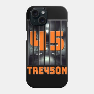 Orange 45 TRE45ON Phone Case