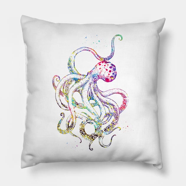 Octopus Pillow by erzebeth