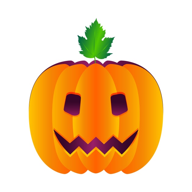 Cute Pumpkin Halloween by Salma Ismail