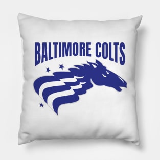 Defunct Baltimore Colts CFL Football 1995 Pillow