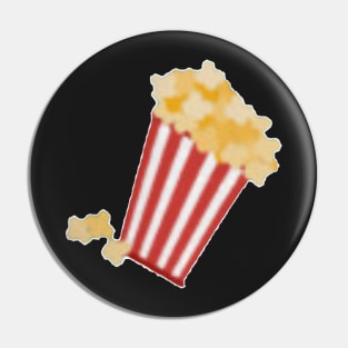 Pop Corn pattern Pin