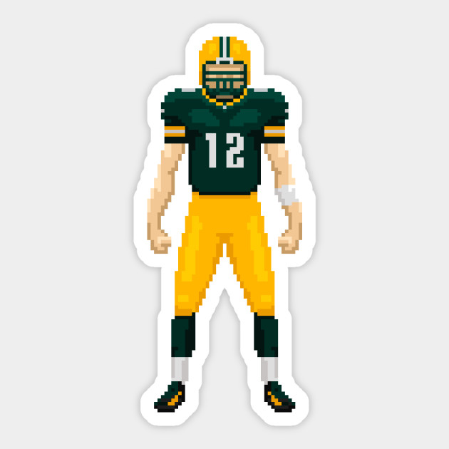 A Rod Green Bay Packers Aufkleber Teepublic De