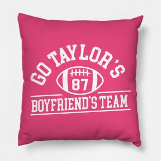 Taylors Boyfriend's Team Pillow