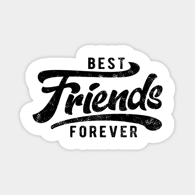 Best friends forever - BFF Best Friends Forever Magnet by Panda Pope