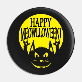 Happy Meowlloween! Pin