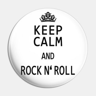 Rock and Roll cool saying Pin