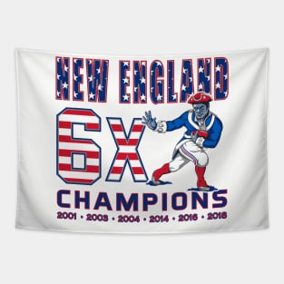 Patriots 2019 Championship Graphic 2 Tapestry