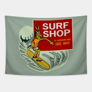 Surf Shop Dee Why Tapestry