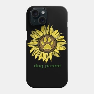 Dog Parent - Sunflower Design Phone Case