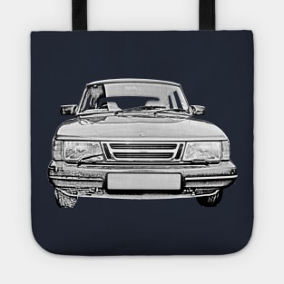 Saab 900 classic car Tote