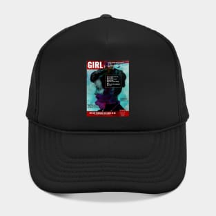 Girl - Surreal/Collage Art Hat