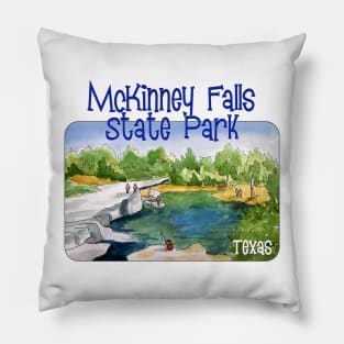 McKinney Falls State Park, Texas Pillow