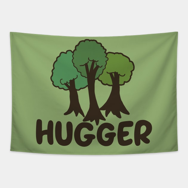 Tree Hugger Tapestry by bubbsnugg