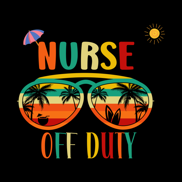 Nurse Off Duty- Summers retro vintage Sunglasses by Perfect Spot