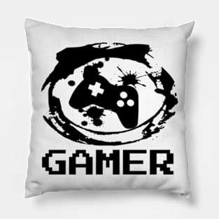 Gamer, player, gaming, controller Pillow