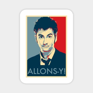 Allons-y! Magnet