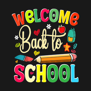 Teacher First Day Of School Welcome Back To School T-Shirt