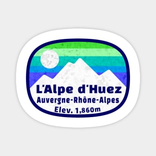 Ski Alpe d'Huez France Skiing Winter Sports Snowboarding Auvergne-Rhône-Alpes Magnet