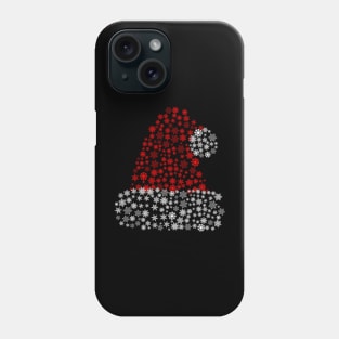 Christmas Santa Cap of Snowflakes Phone Case