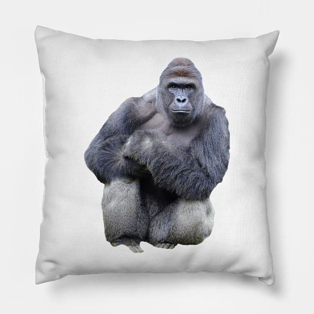 Harambe Pillow by FlashmanBiscuit