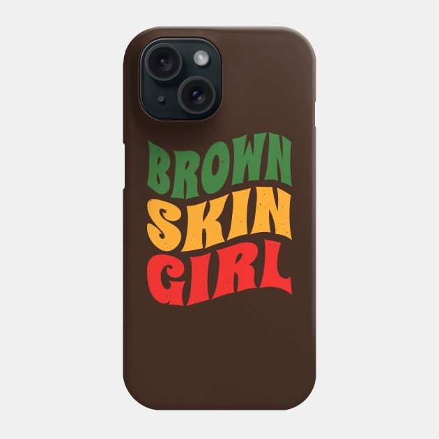 Brown Skin Girl Phone Case by thechicgeek