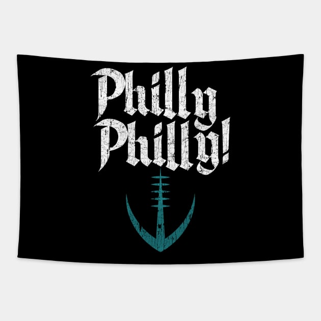 Philly Philly Shirt | Philly Dilly T-Shirt | Funny Philadelphia Eagles Gift Tapestry by bashkisupply