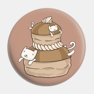 Religieuse Kitties - French Pastry Cats Pin