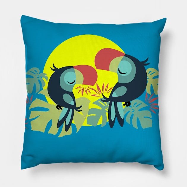 toucan happiness Pillow by richhwalsh