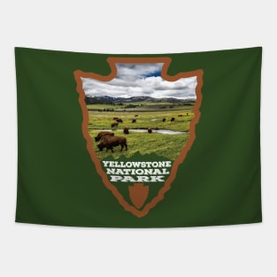 Yellowstone National Park arrowhead Tapestry