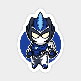 Ultraman Blu Chibi Style Kawaii Magnet