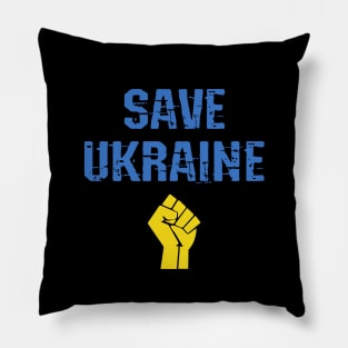 Save Ukraine. Power fist. Pillow