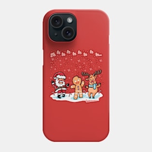 Hard happy Xmas Phone Case