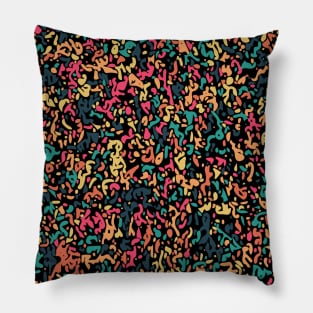 Abstract full color micro pattern Pillow