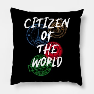 Citizen of the world Pillow