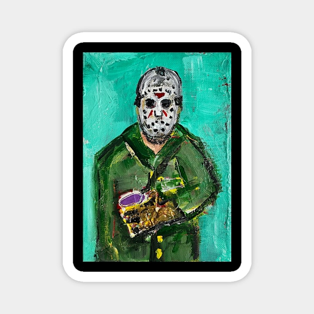 Jason Purple Drank Magnet by ElSantosWorld